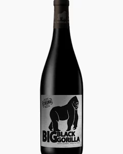BIG Black gorilla - rood